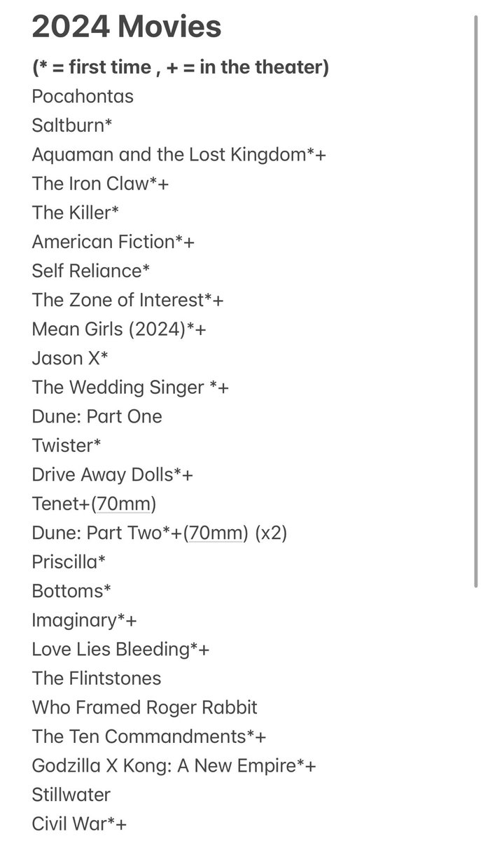 NolanOnFilm's tweet photo. Also hello I’m back long time no see. Here’s everything I’ve watched so far this year. Think it’s probably time I just get a letterboxed. https://t.co/X8EtEJYBWp