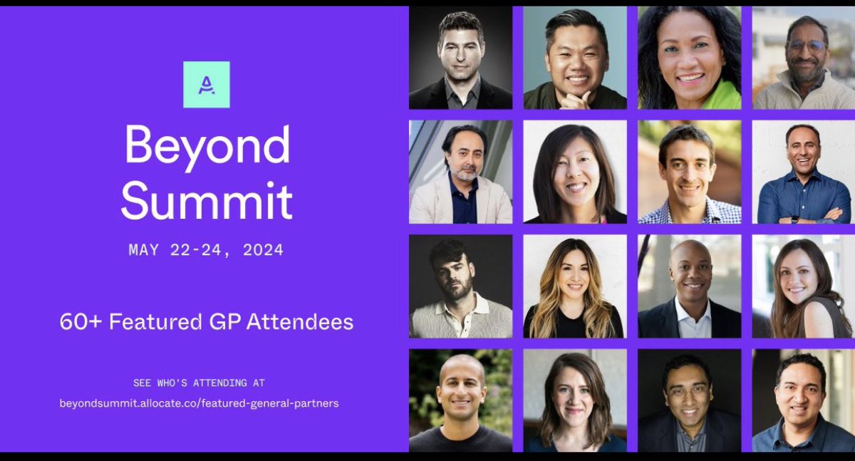 Rebeccabblank's tweet photo. Congrats Samir Kaji and Allocate - this is quickly becoming the go-to LP &amp; GP conference to attend. 

With over 100 family offices and more than 60 VC firms in attendance to drive network, education, and unlock the power of thought leadership and community. https://t.co/ivWkNwDqxo