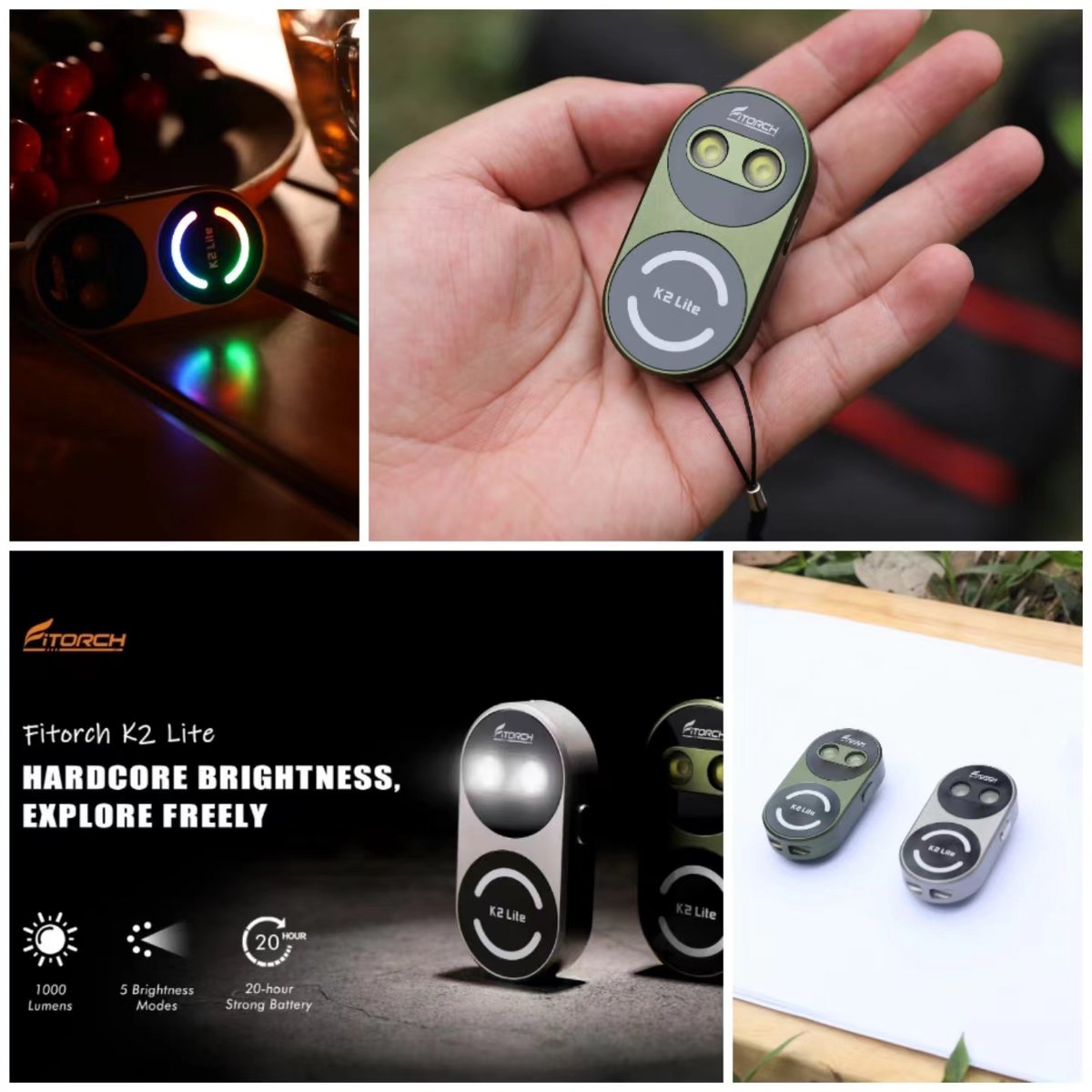 NoraChun2's tweet photo. The Fitorch-K2 Lite crowdfunding campaign is in full swing and has received big support from many customers!
https://t.co/neaOGM8Vgb
#Flashlight #keychainlight #Torch #lighting #Crowdfunding #kickstarter #outdoorliving #outdoor #campinglife #tool #gear https://t.co/BTOsdwJJ4V