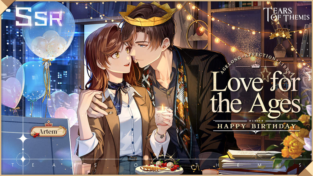 ✦ Agelong Affection ✦ Artem's Birthday Event Preview ✦ Event SSR Available with Rate-up ✦ Artem's Birthday-Limited Event and Tasks ✦ Artem's Birthday Messages and Voice Call Details: hoyo.link/9LLiFBAL Video of the card: tiktok.com/@tearsofthemis… #TearsOfThemis