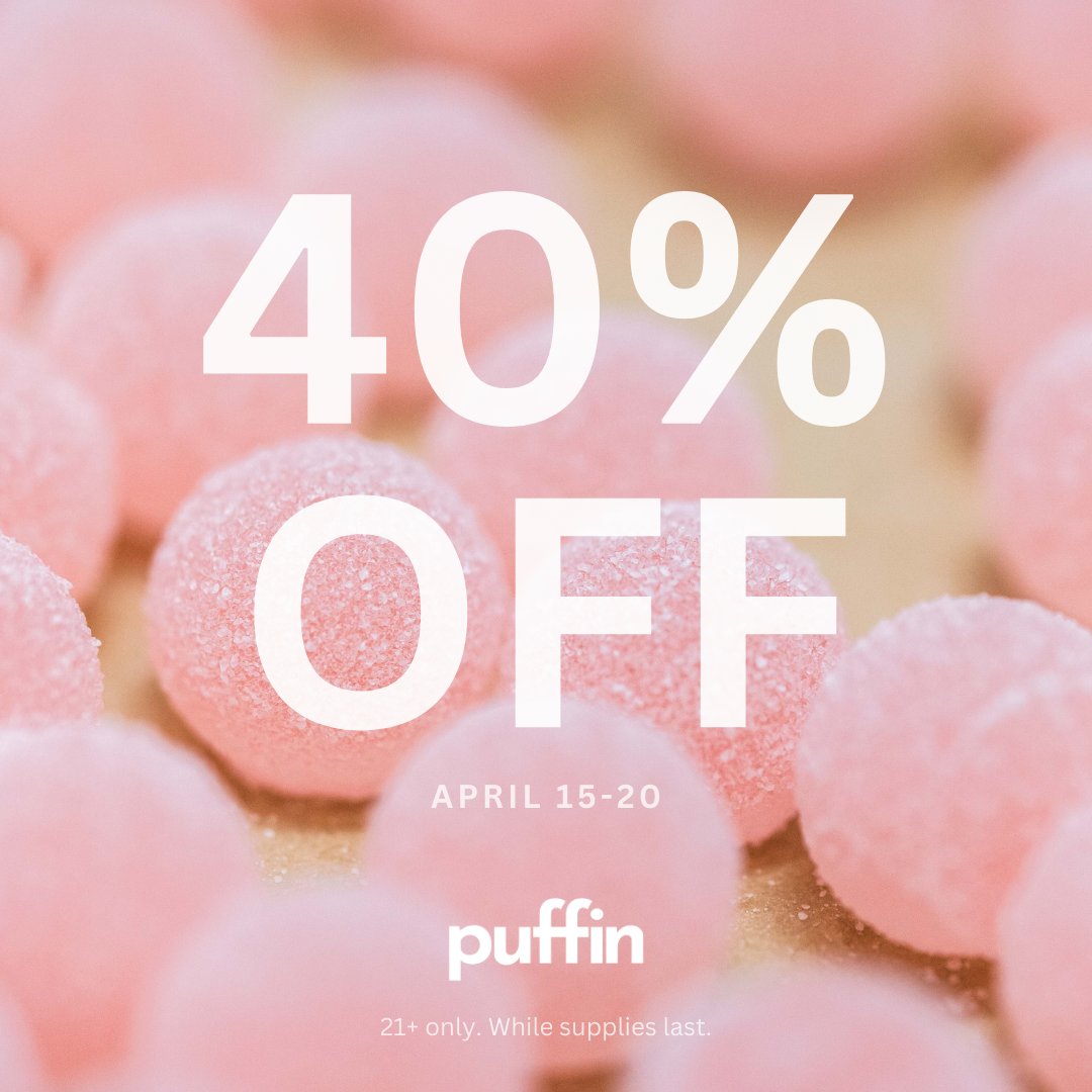 Clutch your pearls!

From April 15-20, come through and score big with @eatgron sugar-coated Pearls. 

21+ only, catch it while you can. 

#PuffinStoreNJ #EatGron #WomanOwnedBrands #ClutchYourPearls #SugarCoated #NewBrunswickNJ #WomanOwned #WomanOwnedBusiness #ShopLocal