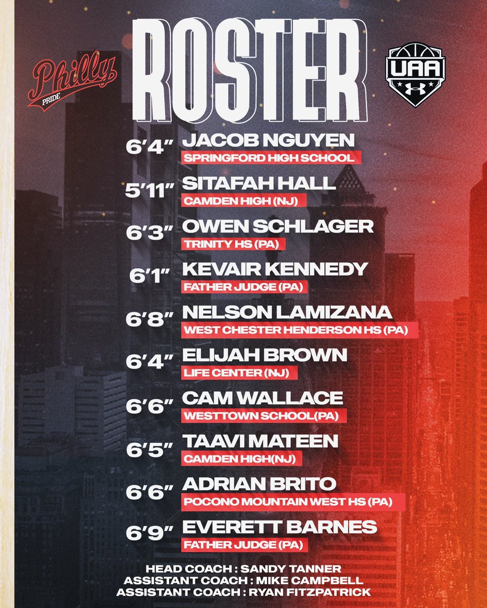 Official Roster 🧡🖤