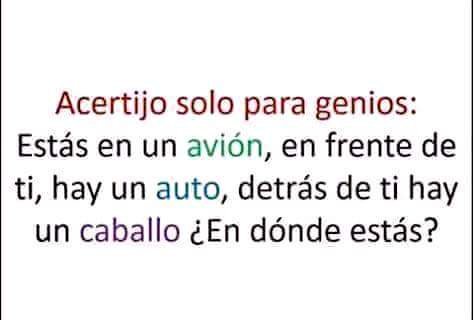 Acertijo.