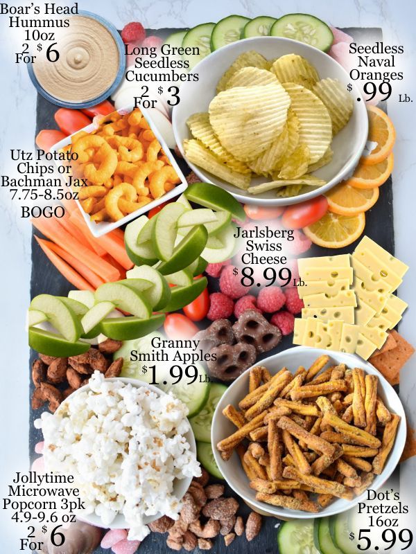 Elevate your snack board with these sale items found at Dave's this week!
