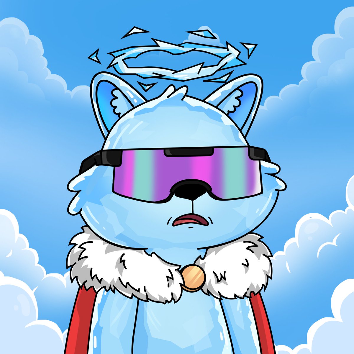 Buchijipi's tweet photo. @FluffysHQ Cute and cool. I think #Fluffys will create a colorful world.Just as I did. https://t.co/1uszsgAFFP