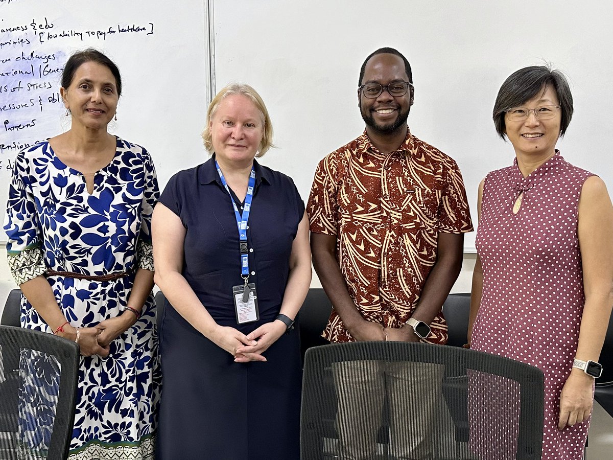 Lovely catching up with some of the UN leaders in Samoa on our joint work on climate change. @UNESCO_Pacific @UNDP_Samoa @FAOPacific