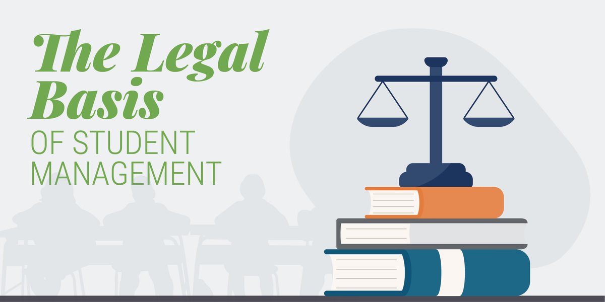 The Legal Basis of Student Management — walk away with a renewed clarity about your legal obligations – and the confidence to keep focused on ensuring your school's actions are legal, efficient, and effective! April 26, 9 a.m.-Noon. Register today!ow.ly/h1wK50R5NbM
