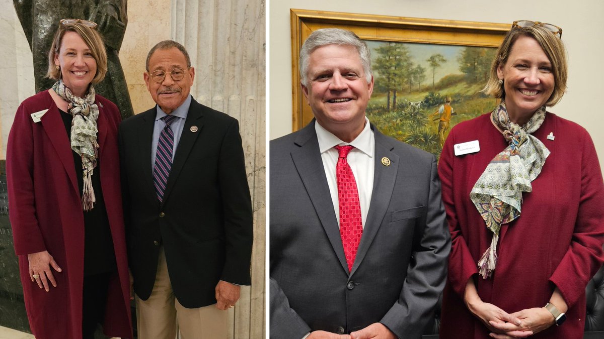 ColumbusState's tweet photo. This week, President Stuart Rayfield visited Washington, D.C. to meet congressional legislators, highlighting our commitment to workforce development and student success! #ColumbusState #WashingtonDC #Education https://t.co/3V8mWa7Dda