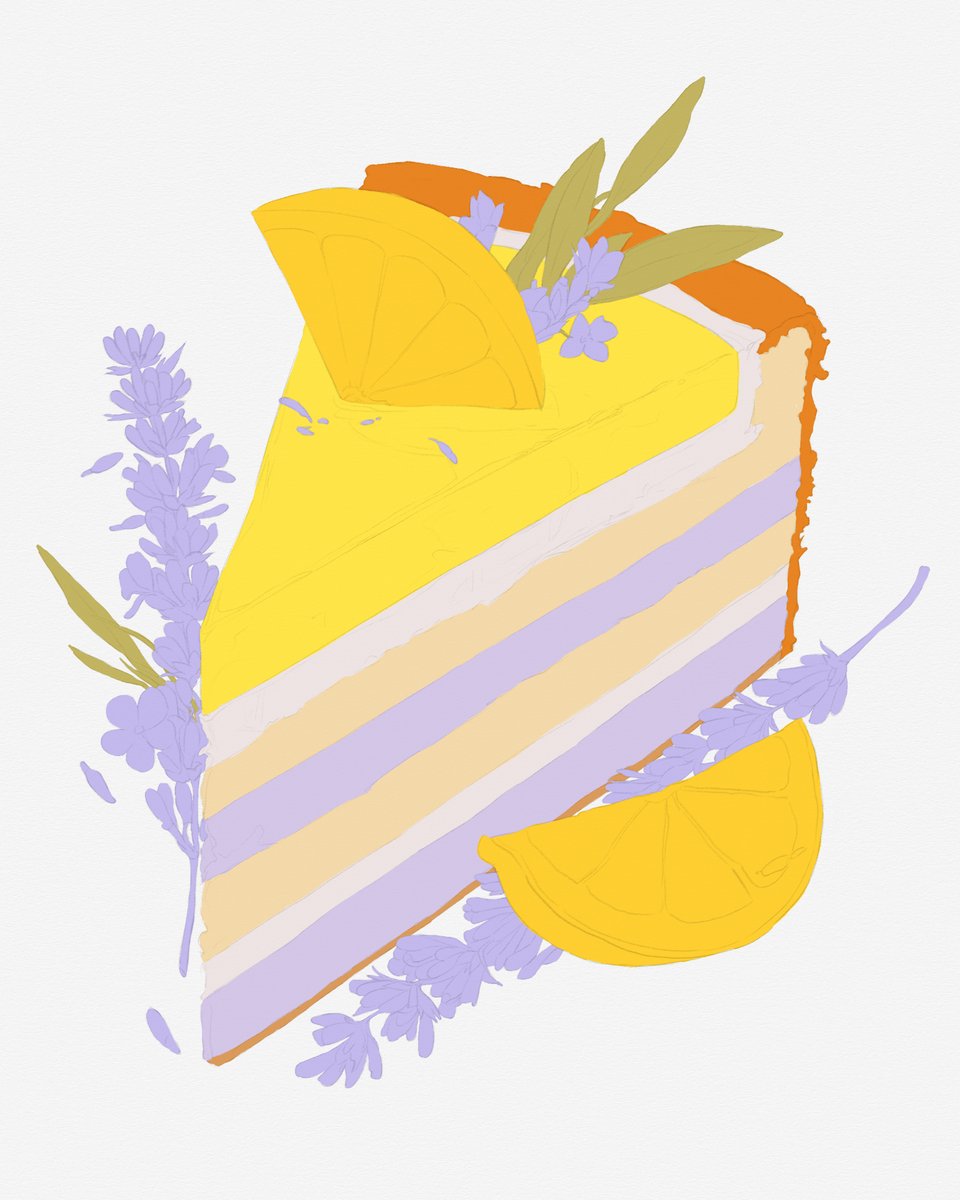 gvnicoli's tweet photo. Zesty lemon meets tranquil lavender in this Lavender Lemonade Cake, a digital creation crafted with the vibrant palette of Rebelle 7 Pro. 🍋💜
#Rebelle7Pro #CakeArt #LavenderLemonadeCake #RebelleArt #DigitalBaking #EdibleArtwork #LemonLavenderLove #CakeIllustration #FoodieArt https://t.co/6XXcqjKrNb