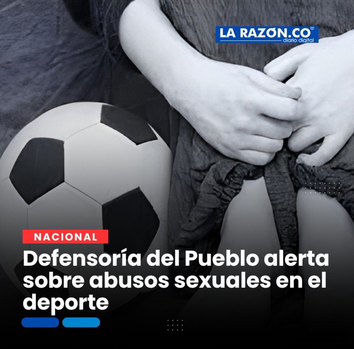 Defensoría del Pueblo alerta sobre abusos sexuales en el deporte larazon.co/nacion/defenso… vía @LaRazonCo