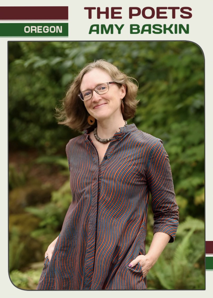 MdwstScribbler's tweet photo. Poet Baseball Cards
Series E Card #10/20

I first encountered @AmyBaskin’s poetry through Kai Coggin’s Wednesday Night Poetry and I’ve been a fan ever since. You should picked up her book Night Hag. https://t.co/lzd13GvCRd