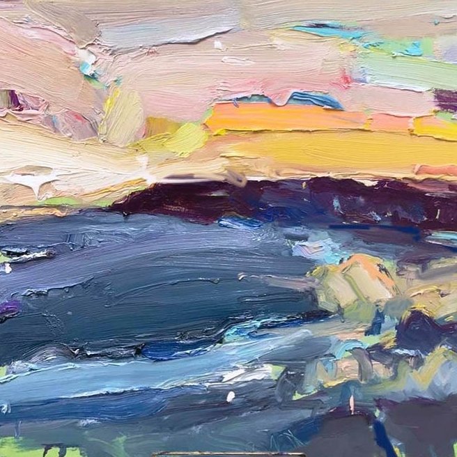 “South Coast With Yellow Sky”, 61X61cm, oil on board.

#ArtOfTheDay #ArtLovers #ArtLife #ArtGallery #CreativeMinds