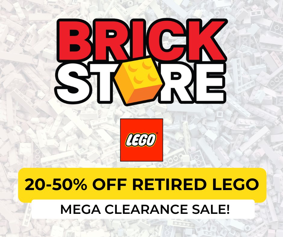 The great Mega LEGO Clearance Sale continues! Grab yourself a bargain on hundreds of retired LEGO sets, up to 50% off. Sale ends when all stock is sold. Shop now at brickstore.nz/clearance