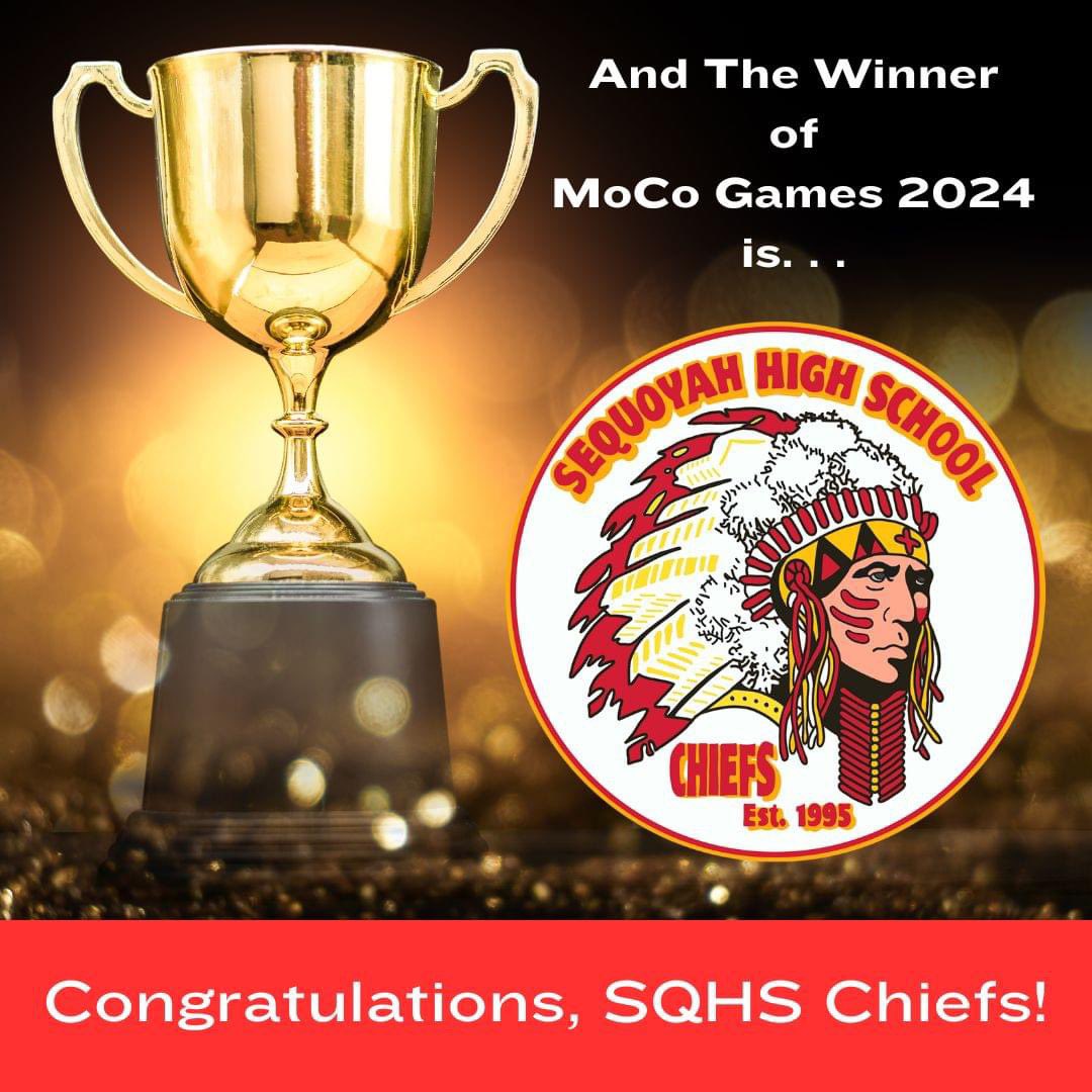 With gratitude for all who worked to make this day possible, we announce the overall winner of the 1st Annual MoCo Games - Class of 2024 Edition:
