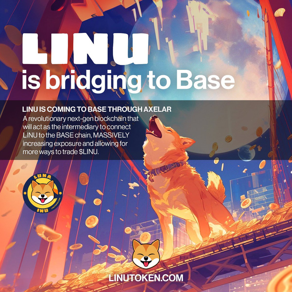 <a href="/Jumithewriter/">JUMI | Duelr.fun 🙂‍↔️</a> $LINU it's on ERC-20 and Base, I think this token has a great potential to rise a lot during the #Bullrun2024  25% of the supply burned, almost 75 years of locked liquidity and it's 100% community run, imo it's a great #crypto investment