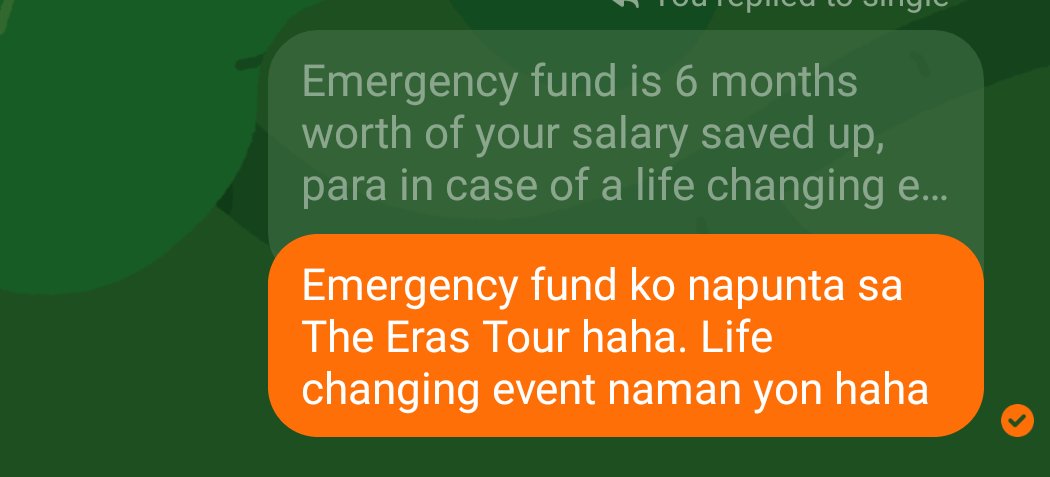 Usapang #emergencyfund hahaha