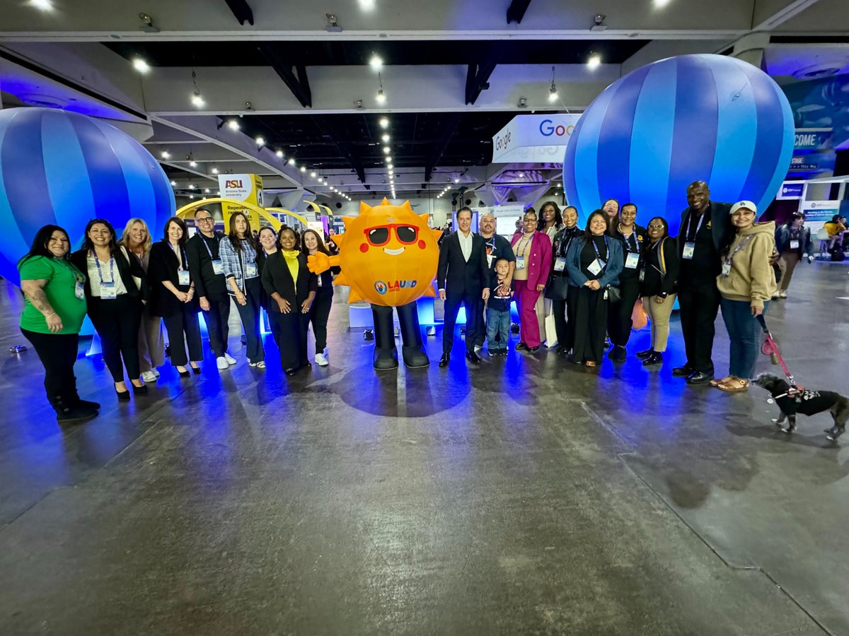 LAUSDSup's tweet image. Excited to be at the @asugsvsummit ASU+GSV AIR Show! Join me as we explore the future of education, innovation and technology. #EdTalks #AlinEducation