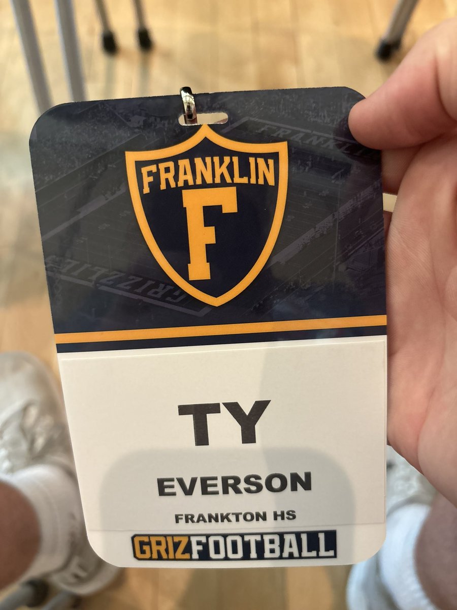 Ty Everson (@tyeverson73) on Twitter photo I had a great day today at <a href="/FCGrizFootball/">Franklin College Football</a>. Thank you coaches and players for the amazing opportunity. <a href="/CoachK_Ski/">Blaine Kowalkowski</a> <a href="/AlanHensell/">Alan Hensell</a> <a href="/FranktonAthleti/">Frankton Athletics</a> @FHSEaglesFball I had a great day today at <a href="/FCGrizFootball/">Franklin College Football</a>. Thank you coaches and players for the amazing opportunity. <a href="/CoachK_Ski/">Blaine Kowalkowski</a> <a href="/AlanHensell/">Alan Hensell</a> <a href="/FranktonAthleti/">Frankton Athletics</a> @FHSEaglesFball