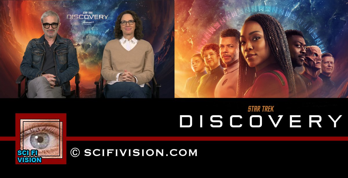 ICYMI Video Interview: Showrunners Explain Inspiration for Star Trek: Discovery’s Final Adventure By Karen Moul scifivision.com/interviews/694… #AlexKurtzman #MichelleParadise #StarTrek #StarTrekDiscovery @Alex_Kurtzman @michelleparadis @StarTrek @StarTrekOnPPlus @paramountplus