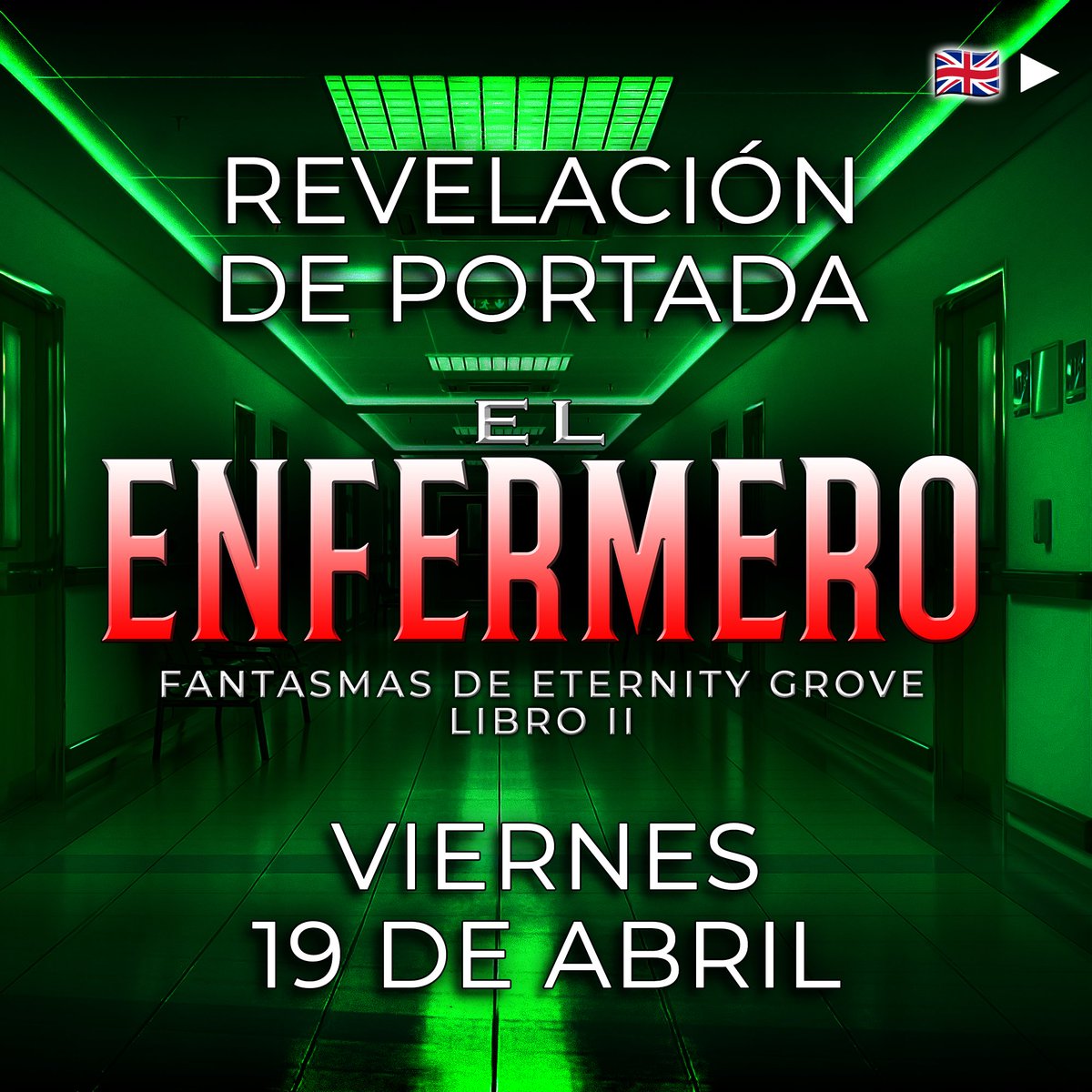 rodbetancourt93's tweet photo. Este viernes, ellos regresan...
This Friday, they return...

Revelación de portada de #ElEnfermero Viernes 19/4
Cover reveal for #TheNurse Friday 4/19

#Terror #Horror  #LibroDeTerror #HorrorBook #NovelaDeTerror #HorrorNovel #Kindle #Book #Libro #Libros #Books #IndieAuthor #Autor https://t.co/893v3Wvymu