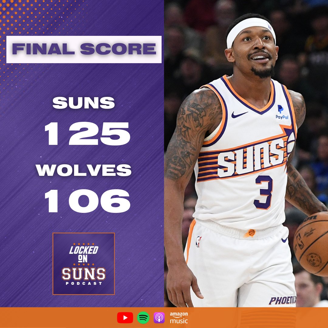 Hello, 6 seed. Suns fans, give me your take on that road L over the Wolves IN SEVEN WORDS OR LESS