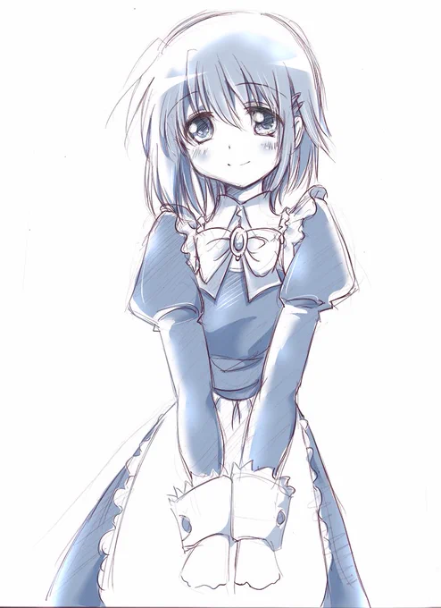 #これを見た人は水色又は青色と白色の混ざった色の画像を貼れ 