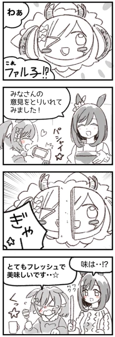 まいにちファル子☆ #186
「まんまるケーキ」 