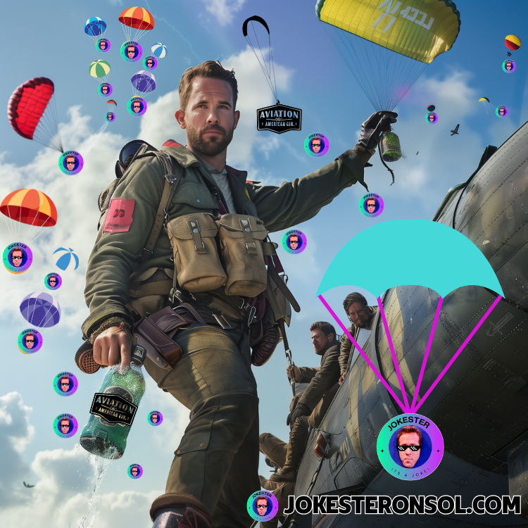 DISCOonpump's tweet photo. 🍸How much Aviation American Gin Will Ryan @VancityReynold Need After The First #JOKESTER Token on SOL Airdrop is complete?? @AviationGin ✈️#AnAmericanOriginal #SOL $SOL #SolanaMemcoin #AviationAmericanGin #JOKES #JOKING #FUNNY #TRENDING2024 $JOKESTER #LikeThis 💙 #HeartIt ❤️ #ThumbsUp 👍 #RetweetThis 🔁 #ShareIt 🔄 #BoostIt 🚀