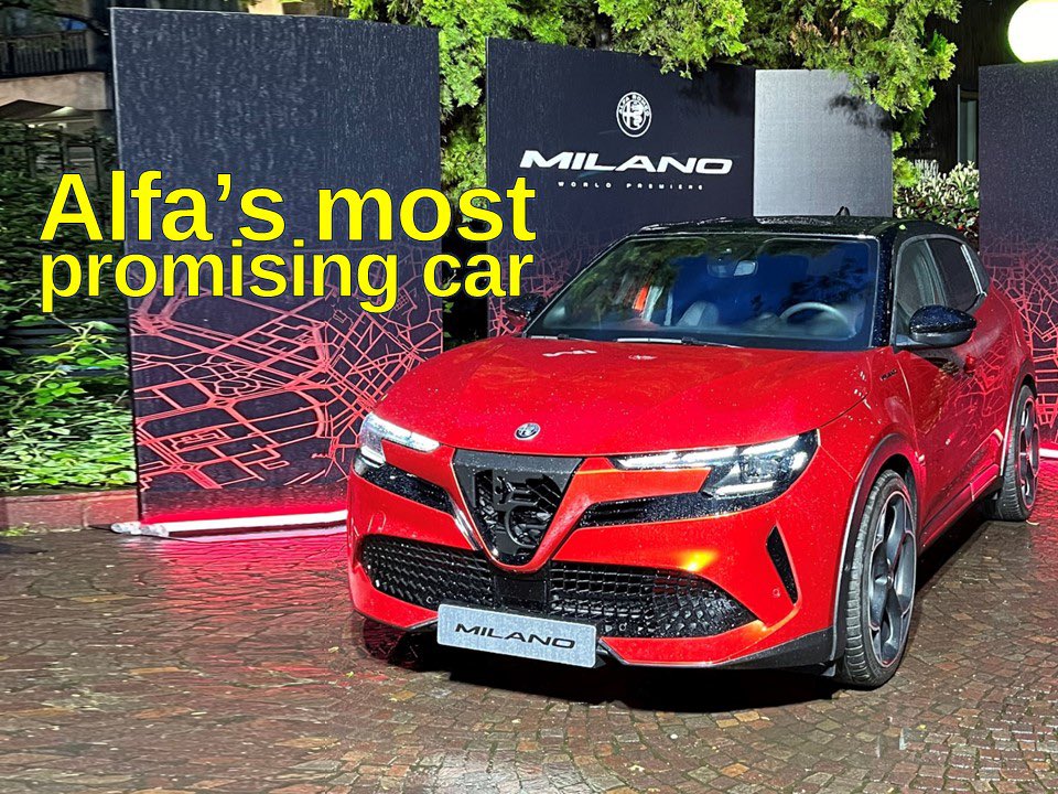 The Alfa Romeo Milano has the potential to be a game changer. I tell you why: youtu.be/8IszWdsVPmw?si…