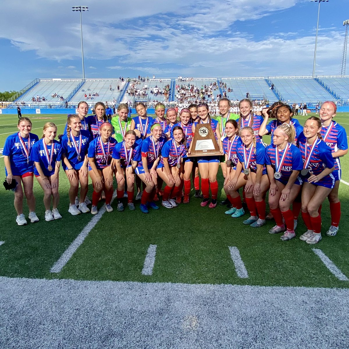 Women’s Soccer finished the season with 17 wins, 5 losses, 2 ties and 11 shutouts. The Chaps won the Region IV Championship with shutout wins over Harlingen and Taft and returned to the state finals for the first time since 1996. This team made history. #GoChaps