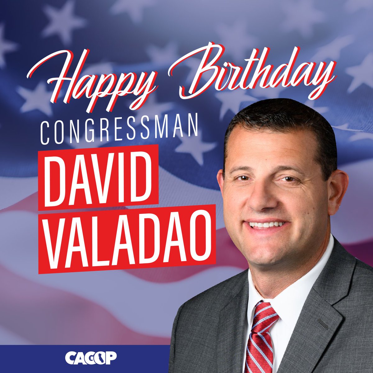 Happy Birthday Congressman @DgValadao, have a wonderful day! 🎉