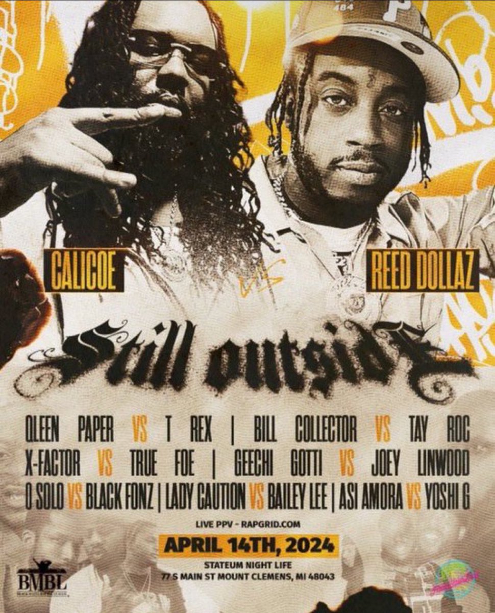 @BLUEROOMILLY doing his damn thing as the host/commentator of this card‼️

#StillOutside #BMBL