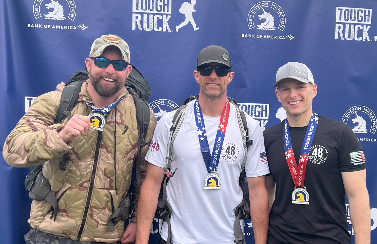 Took down a 26.2 mile ruck race today with these savages to honor our fallen American Heroes! Remember the Fallen!!🎗️