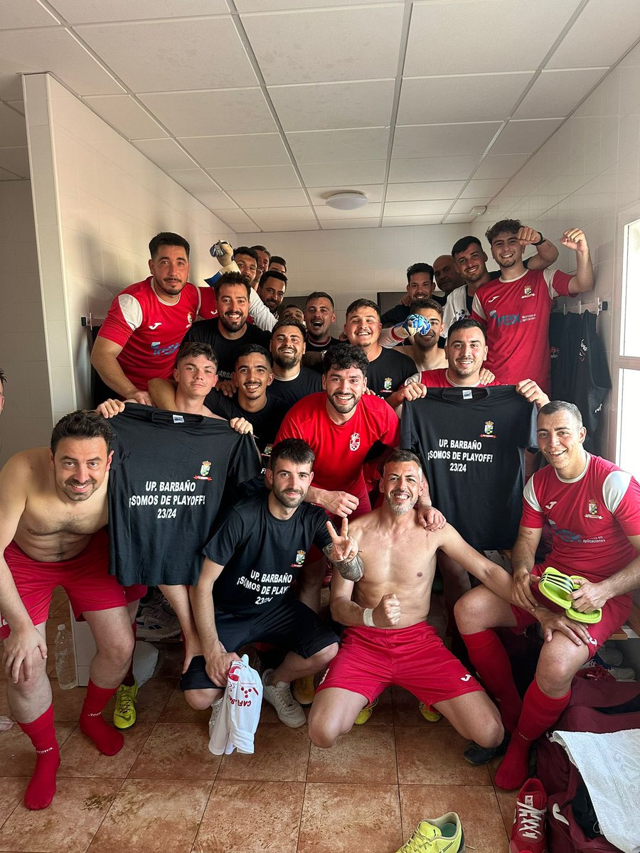 up_barbano's tweet photo. !SOMOS DE PLAY-OFF!

De ascenso a primera Extremeña

Mil gracias a todos ❤️@ https://t.co/CAxG8Nc80v