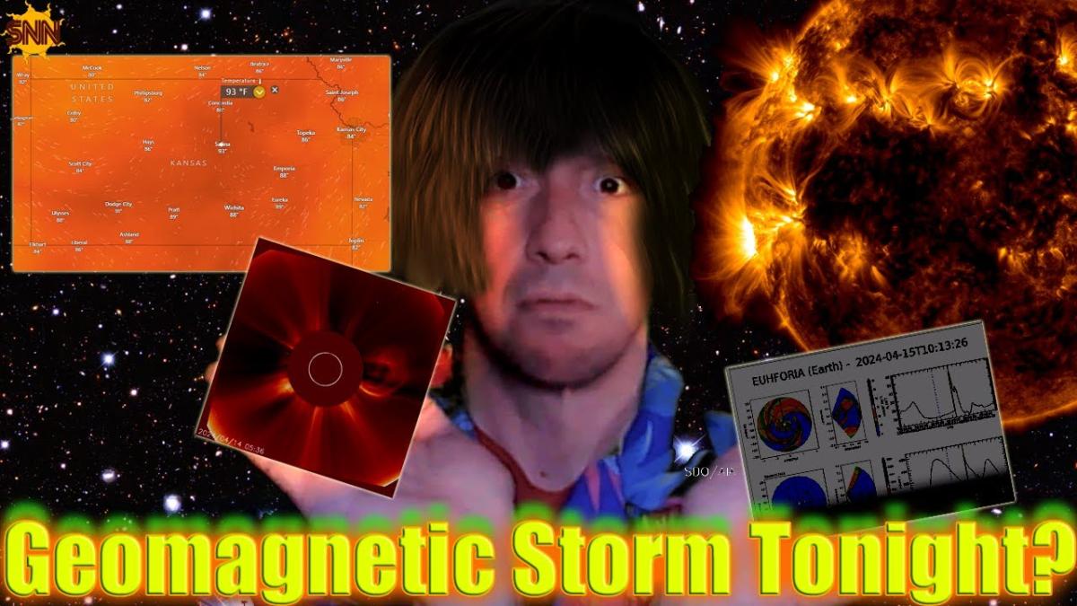 #Solarstorm Coming + Hot Temperatures + More Sunspots. Premieres at 6:30pm. youtu.be/eeUP8zAOWGk?si…