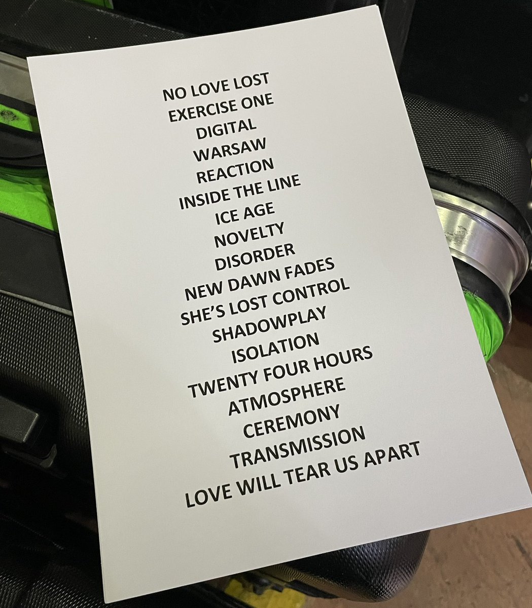 philrobson60's tweet photo. Fantastic surprise that @peterhook played a #JoyDivision set including a couple of #Warsaw songs  @O2CityHall #Interzone festival last night. Thrilled to hear these songs played live. It'll be 45 years in October since I saw @joydivision support @Buzzcocks on the same stage. https://t.co/cKwpf4gka9