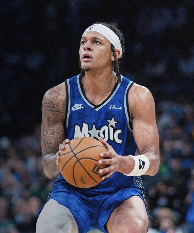 At 21 years, 154 days old, <a href="/OrlandoMagic/">Orlando Magic</a> forward <a href="/Pp_doesit/">Paolo Banchero</a> becomes the youngest player in <a href="/NBAHistory/">NBA History</a> to lead his team in scoring, rebounding and assists in a single season.

There have only been four other players younger than 23 to accomplish the feat.

#MagicTogether