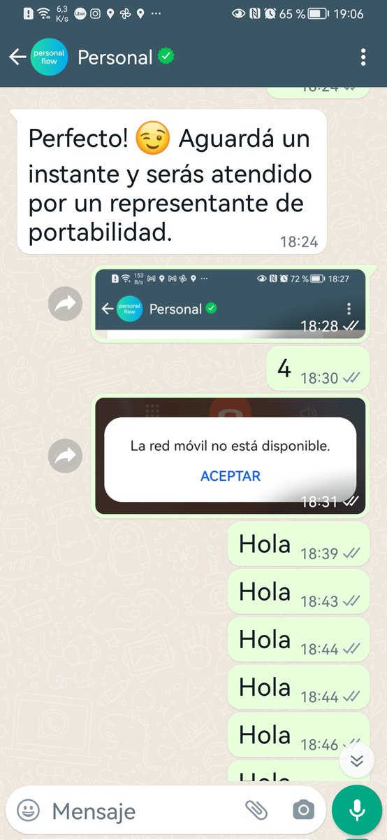 bajom's tweet photo. @PersonalAr @PersonalFlow_At desde que realicé portabilidad este es mi estado diario https://t.co/MgqMq02VQ9