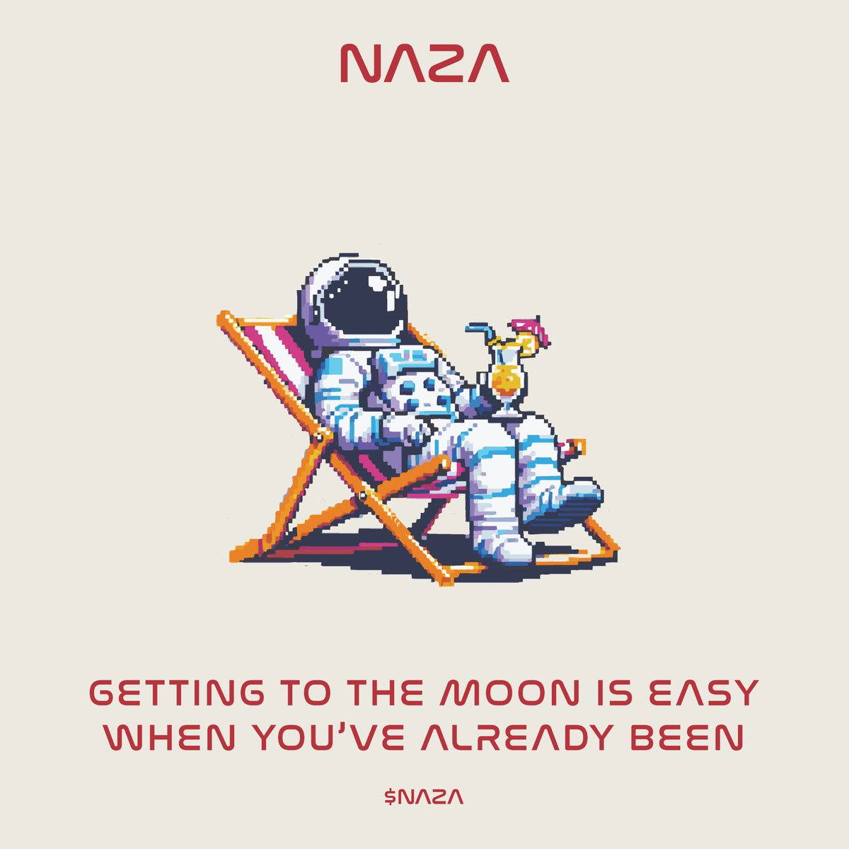 @_SOLGoodMan @tradewithPhoton $NAZA on a moonshot today. 100% fair launch. Cashtronauts on board. Devs moon based.