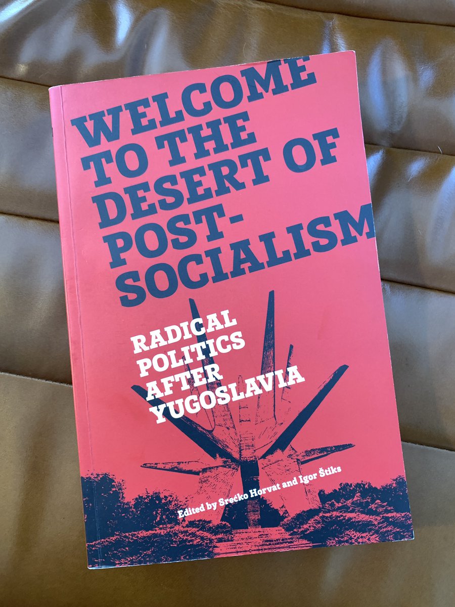 @veltshmertser Many good essays in this one, edited by @HorvatSrecko. The title says “after” Yugoslavia, but it’s actually as much about “during” as after.