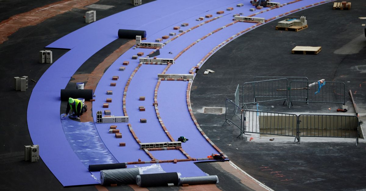 Purple track for Paris should be 'very, very good', say organisers reut.rs/3Q40tRL