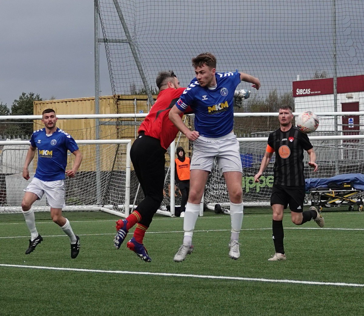 Moments from this afternoon’s Only Sport Sunday Trophy Semi Final at Stenhousemuir: Westside 1 Grange 0 Pictures courtesy of Gerry Moore (Stirling & District AFA)