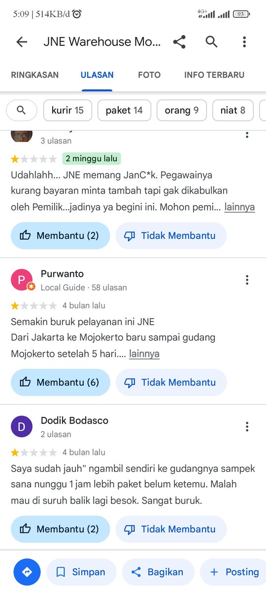 SerpihanP's tweet photo. @RASaktiono Iya kak @JNECare di tempat ku sumpah, jasa kirim paling jelek. Mending bubarkan aja dah @JNECare . Daripada bikin emosi.....😮‍💨 https://t.co/nUy6nST6Or