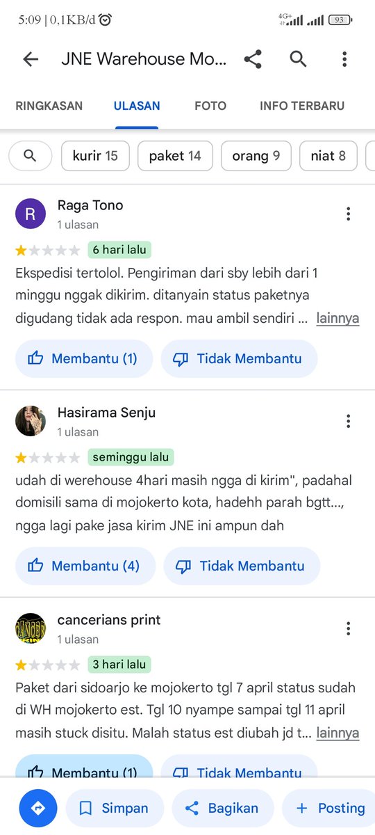 SerpihanP's tweet photo. @RASaktiono Iya kak @JNECare di tempat ku sumpah, jasa kirim paling jelek. Mending bubarkan aja dah @JNECare . Daripada bikin emosi.....😮‍💨 https://t.co/nUy6nST6Or