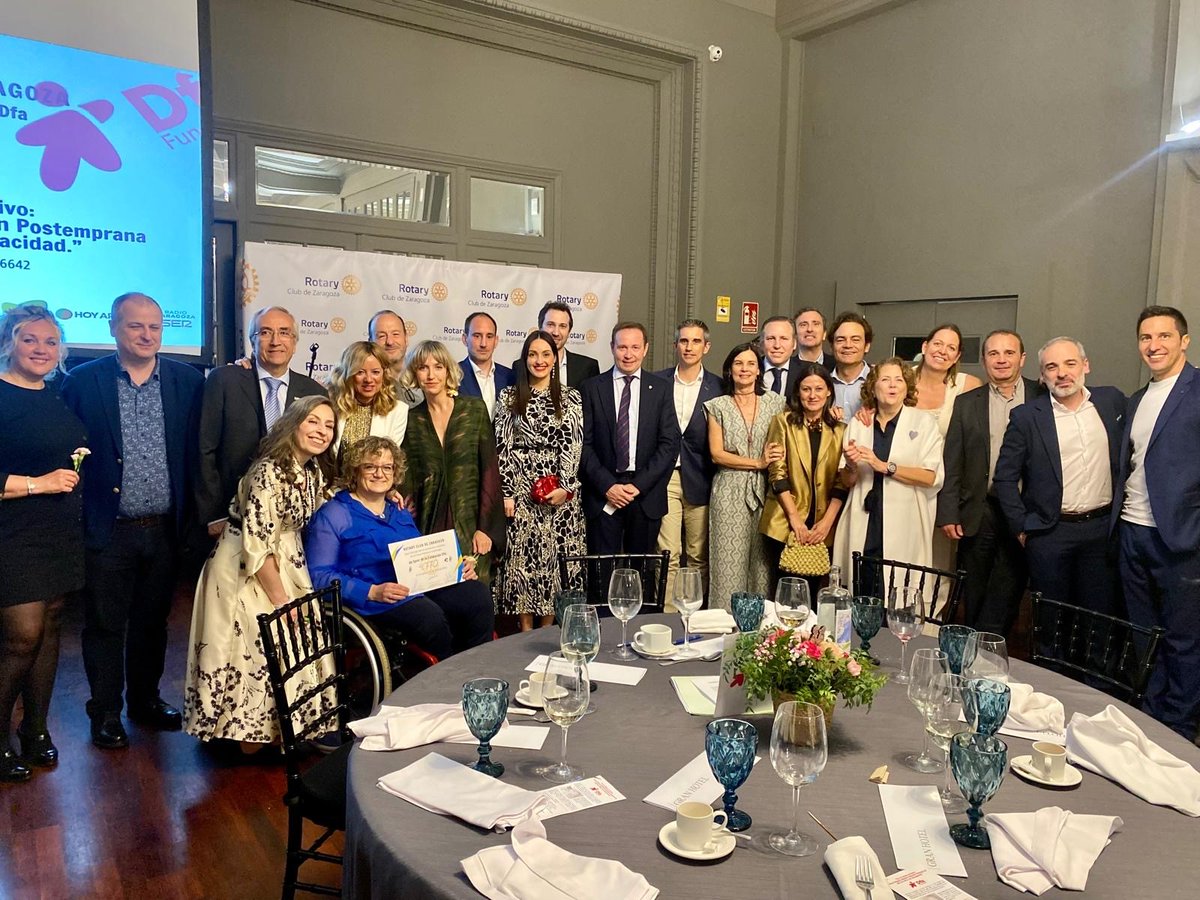 Muy contentos con el resultado obtenido este viernes. Recaudación de 4.770 € para el proyecto "Uno de cada Tr3s" de <a href="/FundacionDFA/">Fundacion Dfa</a>.
aragondigital.es/articulo/socie…

#zaragozasolidaria #RotaryZaragoza #UnodecadaTr3s