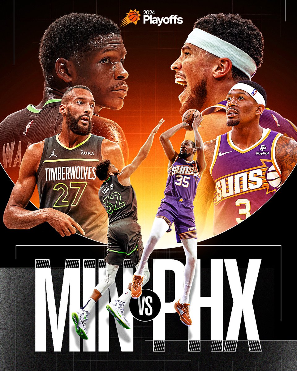 PHX ✖️ MIN Locked-in to the first round of the 2024 Playoffs.