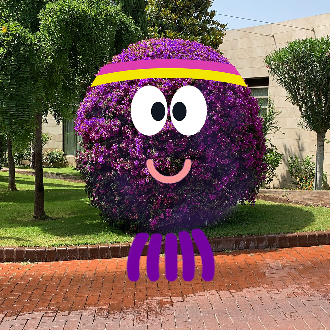 Now that's a fresh trim, Betty! 💇‍♀️ 🐙 🌳 #HeyDuggee #Nature #Trees #HedgeSculpture