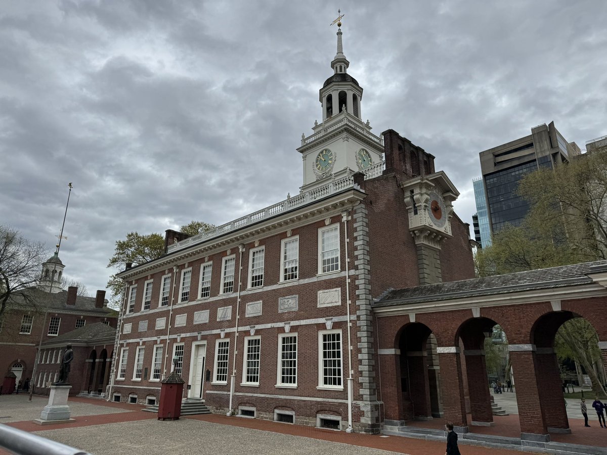drstevensnead's tweet photo. Thoroughly enjoyed my time at #AERA24. I had the opportunity to briefly tour some of our nation’s most revered historical sites, and was reminded of this: Our democracy has been defined by the expansion of rights not given but fought for. We must keep fighting. #keeppressing https://t.co/kN5bFWAXFq