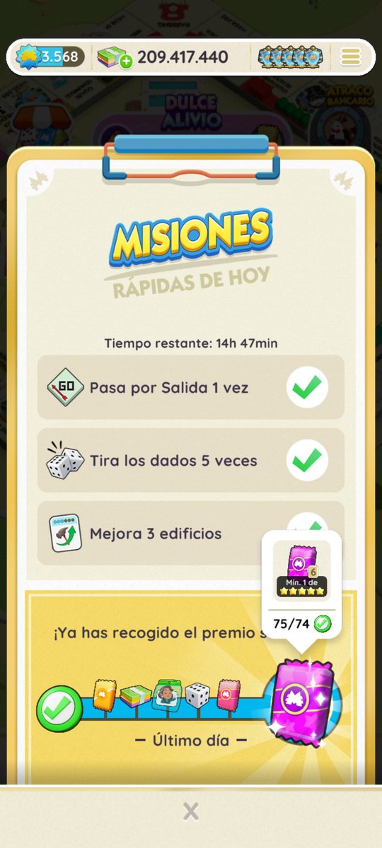 Marta_Feliz's tweet photo. @MonopolyGO que mierda es esto??? Que no me da la recompensa, ni se quita?? https://t.co/5gI88pOcFe
