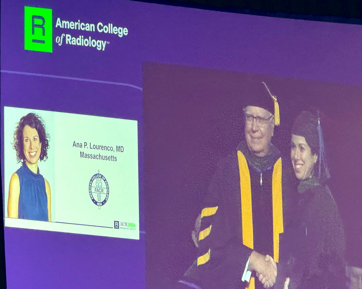 Congratulations to #RIMIrad and Brown PD <a href="/alourenco_ana/">Ana P Lourenco MD</a> on being awarded fellow of the ACR! Well-deserved!! #ACR2024 #FACR <a href="/RadiologyACR/">American College of Radiology</a> #RIMI <a href="/brownradres/">Brown Radiology Residency</a>